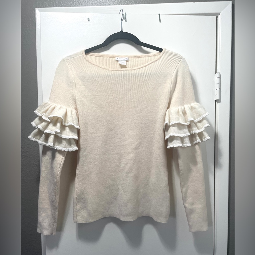 Club Monaco wool pullover sweater XS